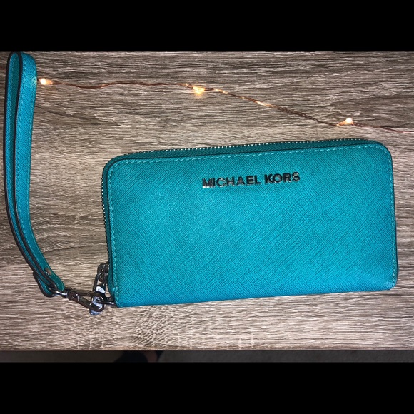Michael Kors Handbags - Teal Michael Kohrs Wallet
